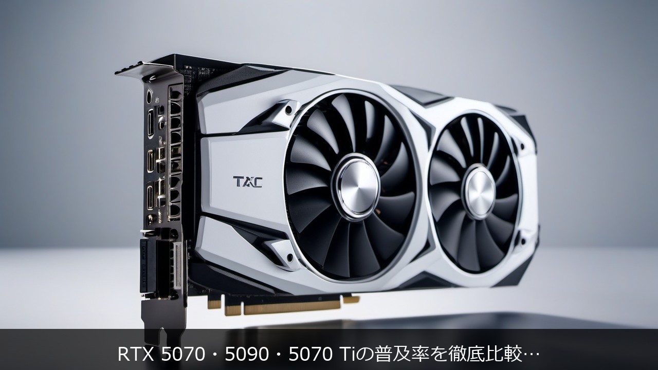 RTX 5070・5090・5070 Tiの普及率を徹底比較｜Steam調査2026年3月版 アイキャッチ