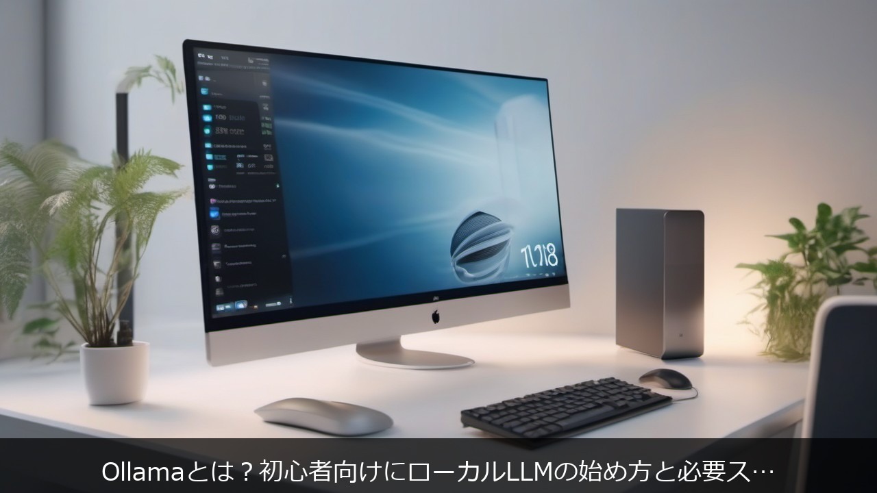 Ollamaとは？初心者向けにローカルLLMの始め方と必要スペックを解説 アイキャッチ