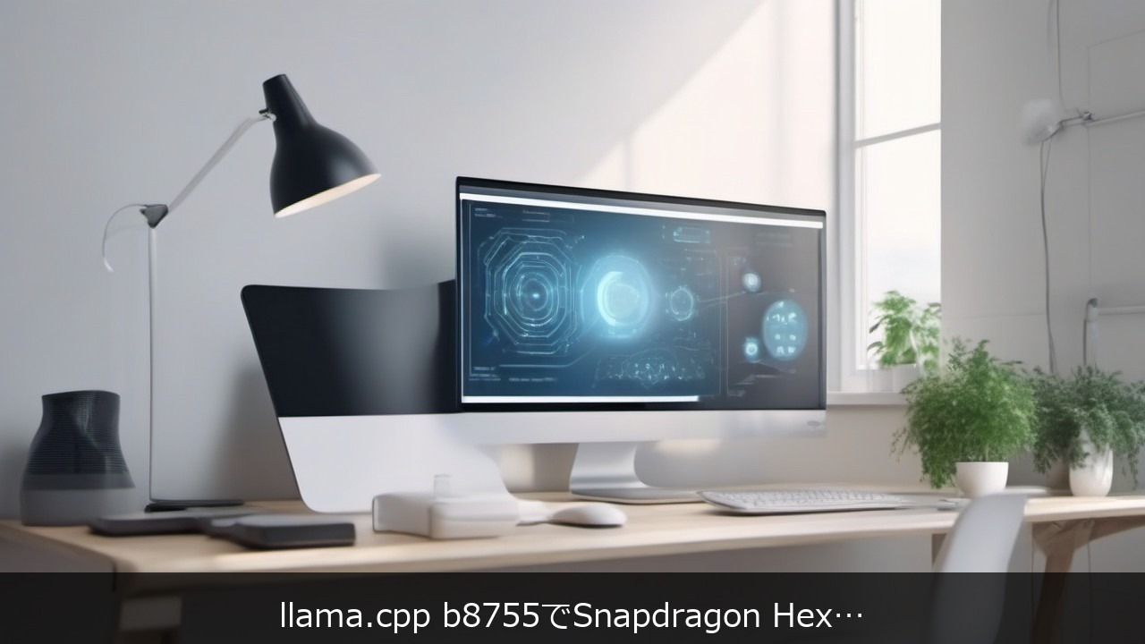 llama.cpp b8755でSnapdragon Hexagon対応｜Linux上のモバイル推論はどこまで現実的か アイキャッチ
