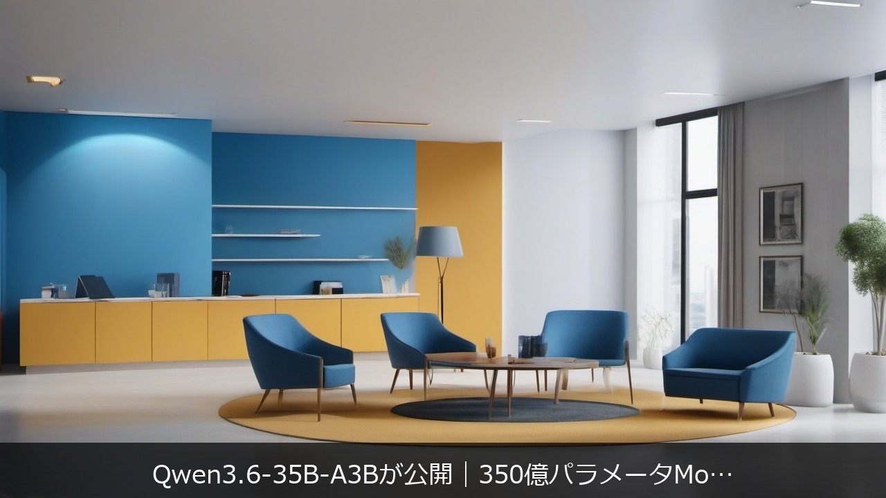 Qwen3.6-35B-A3B とは？MoE型マルチモーダル LLM のローカル実行ガイド アイキャッチ