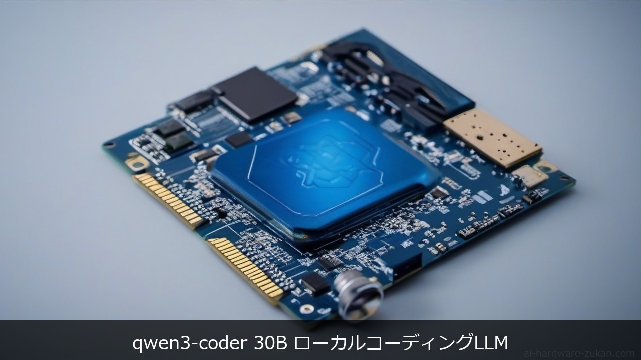 qwen3-coder:30b ローカルコーディングLLM実測｜RTX 5080＋5060 Ti