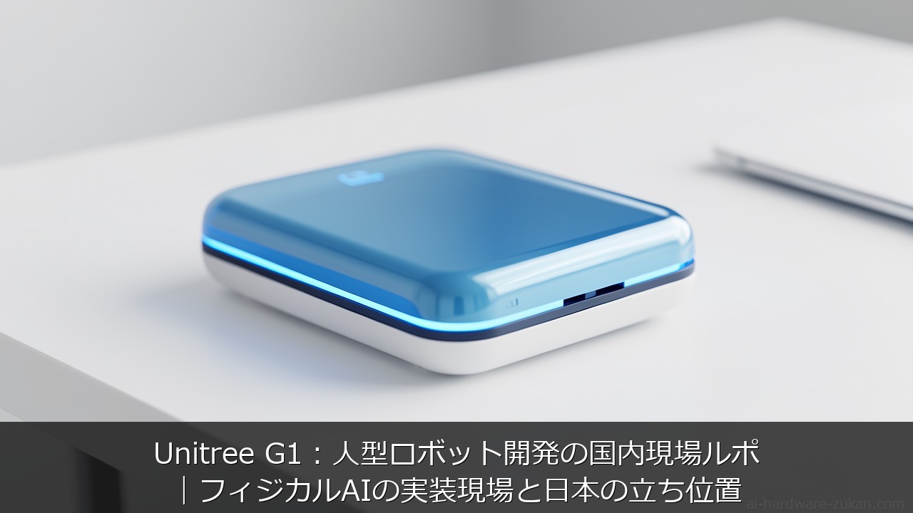 Unitree G1：人型ロボット開発の国内現場ルポをテーマにしたアイキャッチ画像