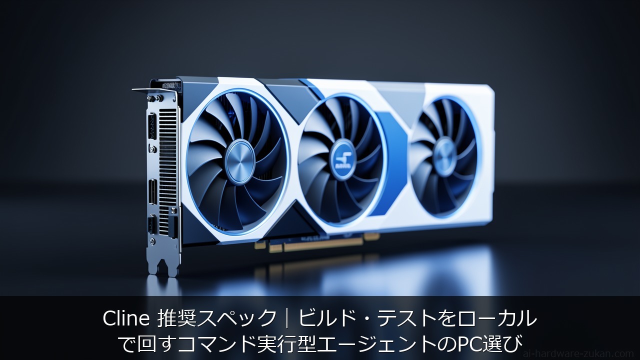 Cline 推奨スペックをテーマにしたアイキャッチ画像