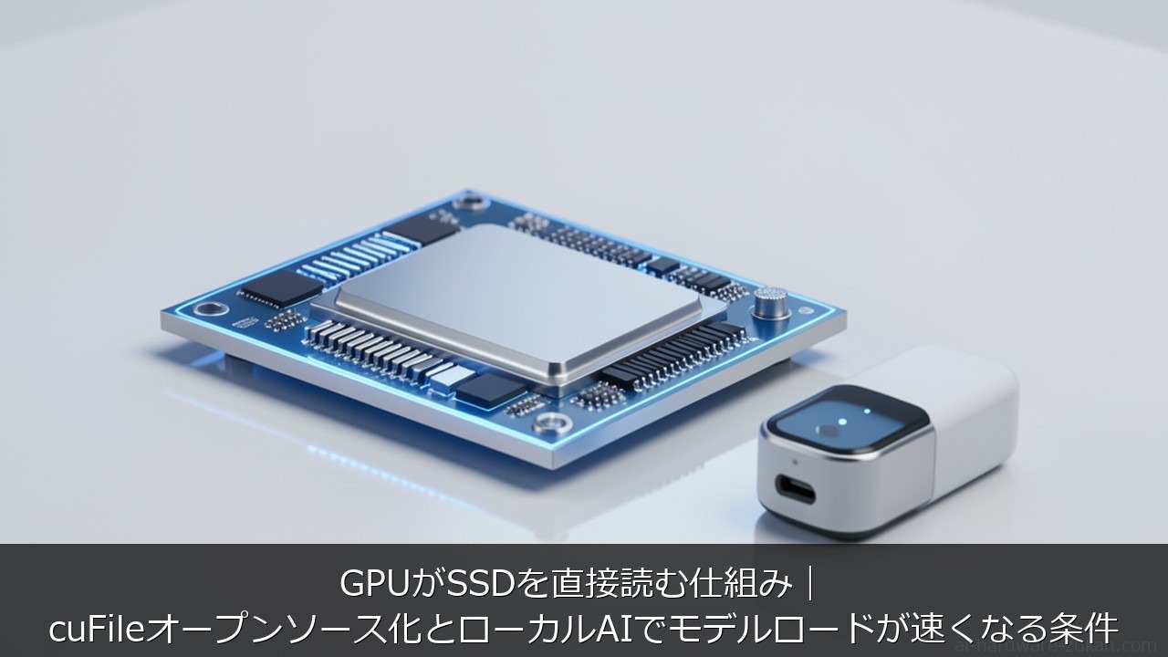 GPUに関する記事のアイキャッチ画像 - GPUがSSDを直接読む仕組み