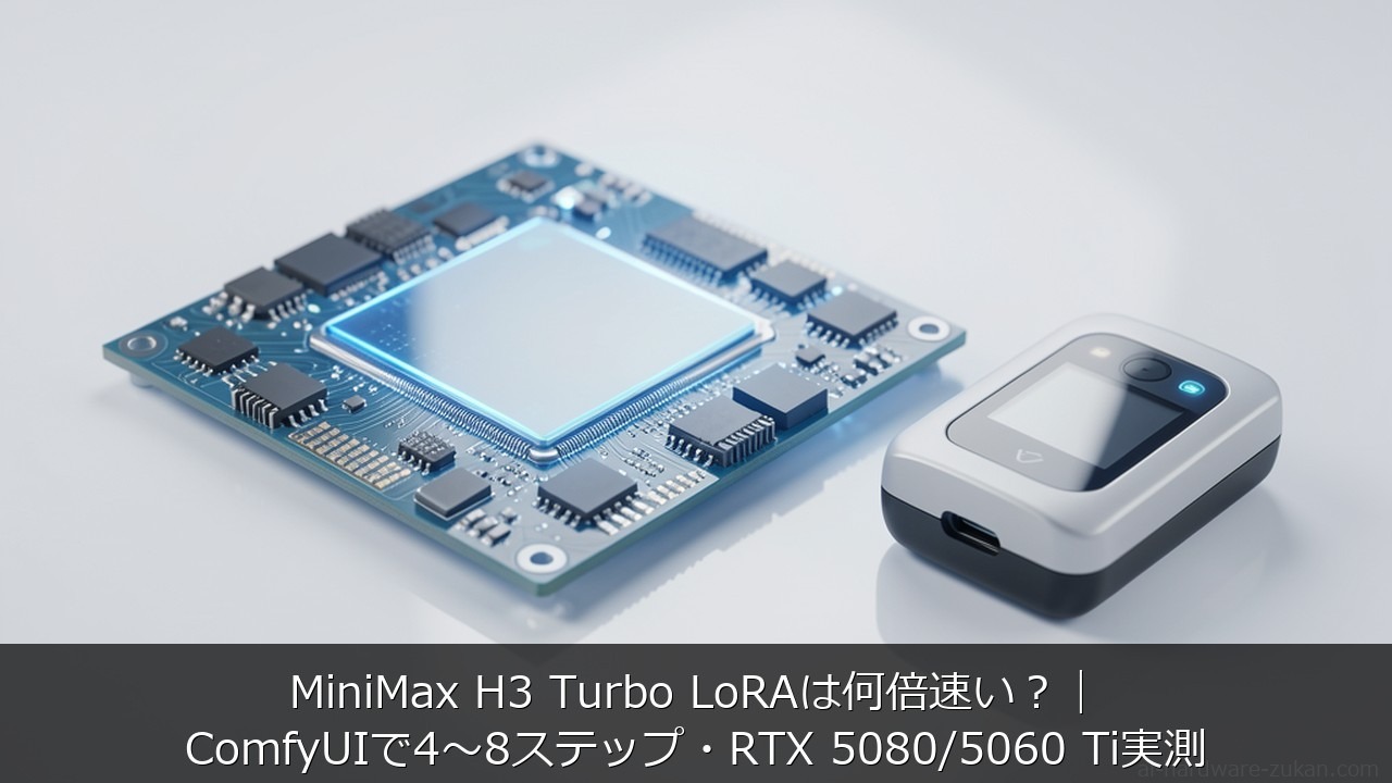 MiniMax H3 Turbo LoRAに関する記事のアイキャッチ画像 - MiniMax H3 Turbo LoRAは何倍速い？